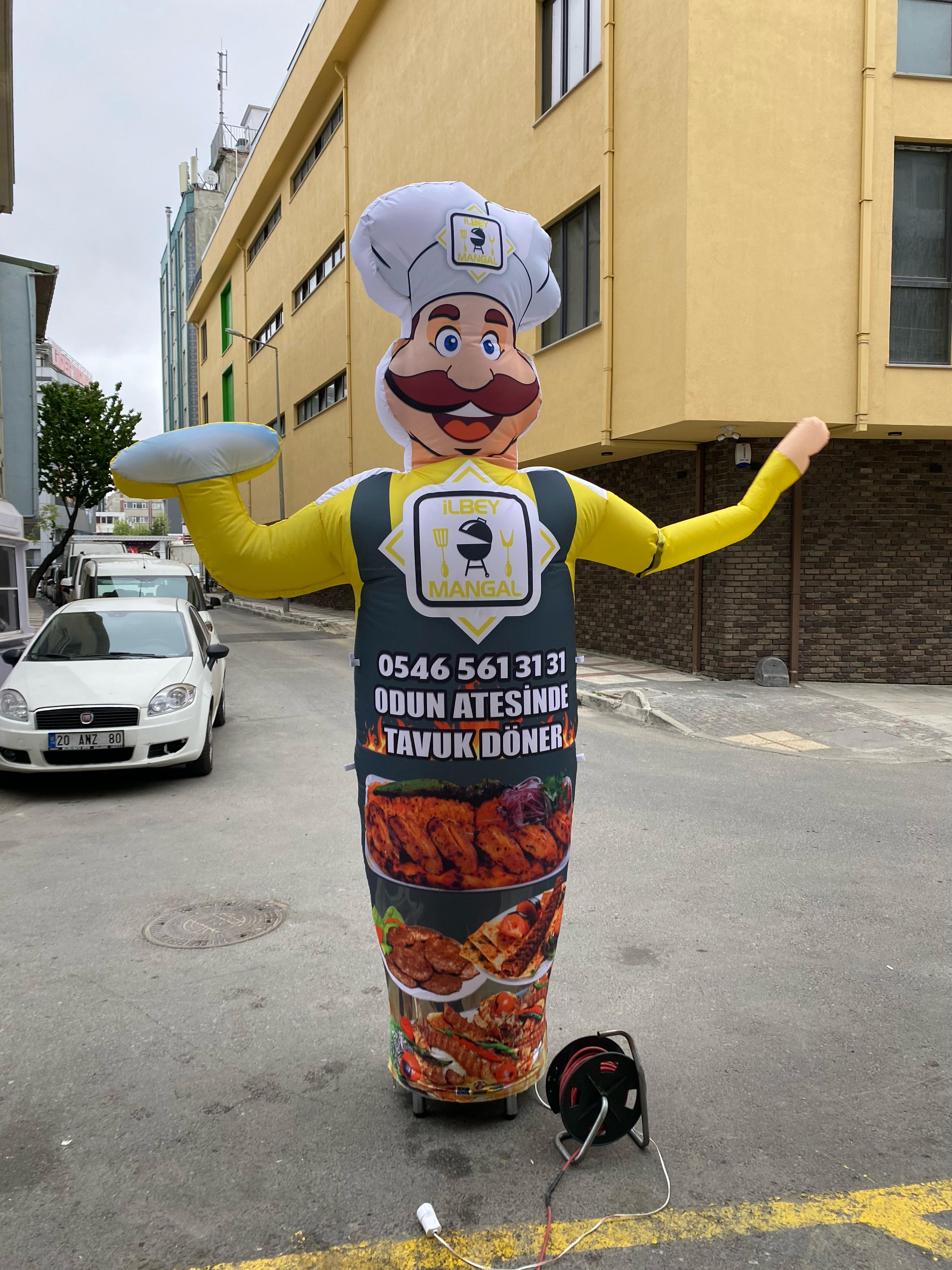 Special Design Waving Mascot Man Advertising Balloon